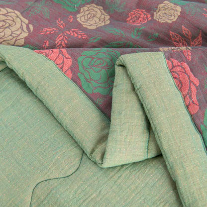 Biancheria da letto in garza di cotone Vintage Rose