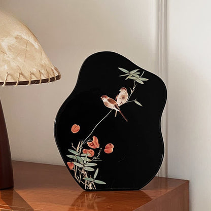 Decorazione da tavolo raffigurante una gazza rurale