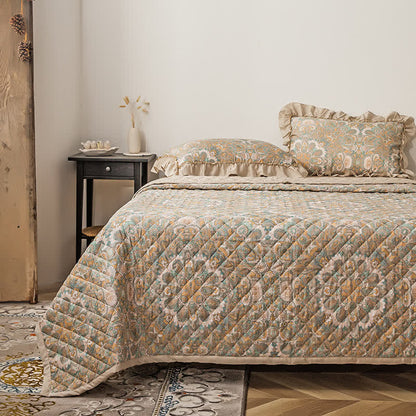 Biancheria da letto trapuntata morbida in fibra di Lyocell vintage
