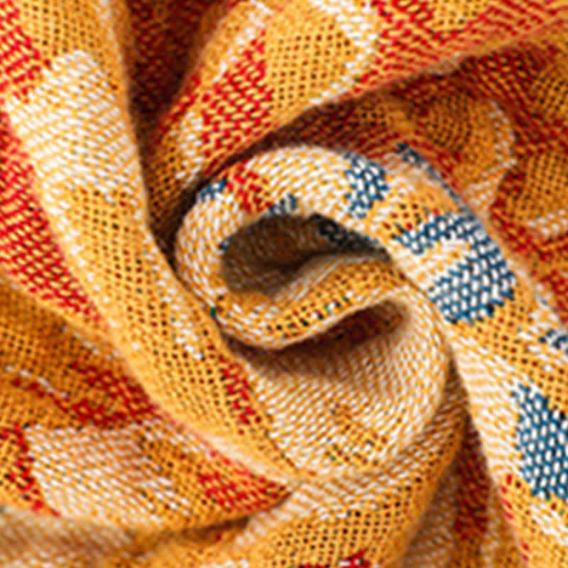 Trapunta reversibile con nappe in garza multistrato in cotone floreale