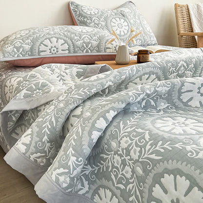 Coperta jacquard con motivo geometrico