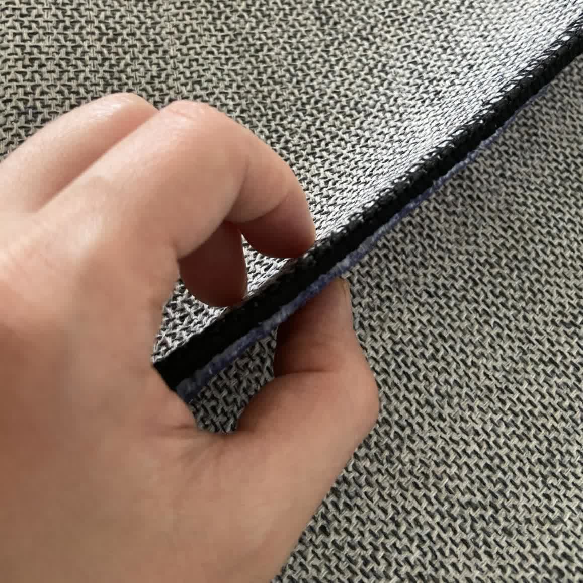 Tappeto antiscivolo vintage floreale di forma rotonda