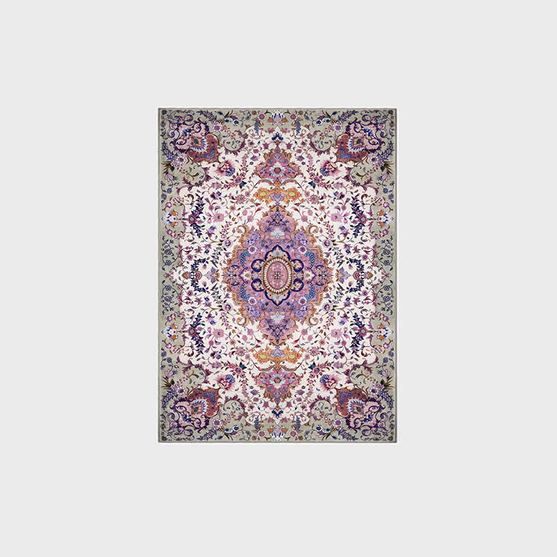 Tappeto decorativo antiscivolo in stile etnico persiano