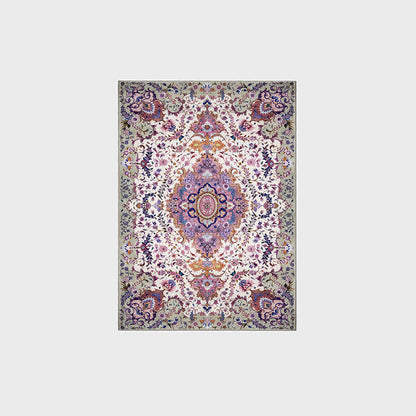 Tappeto decorativo antiscivolo in stile etnico persiano