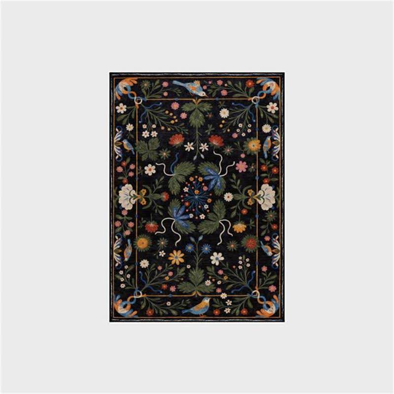 Tappeto antiscivolo lavabile e resistente Vintage Garden
