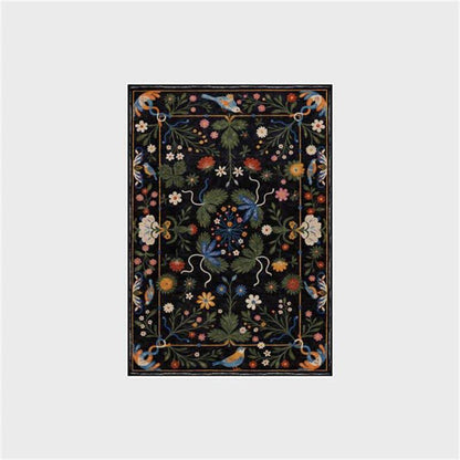 Tappeto antiscivolo lavabile e resistente Vintage Garden