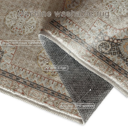 Tappeto persiano di lusso, antiscivolo e lavabile