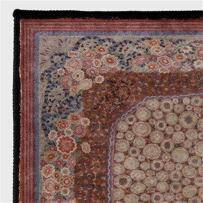 Elegante tappeto antiscivolo pieghevole floreale
