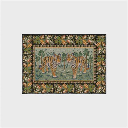 Tappeto morbido lavabile antiscivolo Jungle Tiger