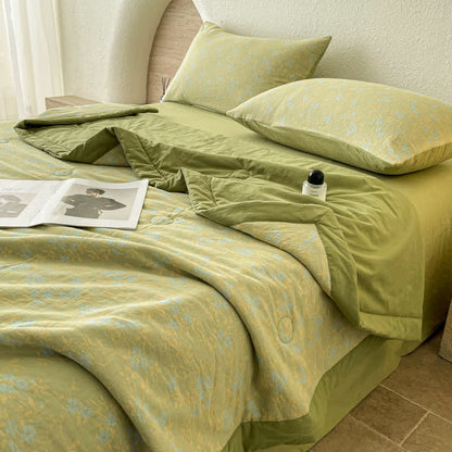 Lussuosa trapunta estiva in cotone jacquard a tre strati - Set di biancheria da letto - Matrimoniale - image 1