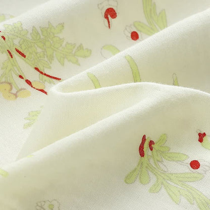 Camicia da notte kimono in garza di cotone a maniche lunghe
