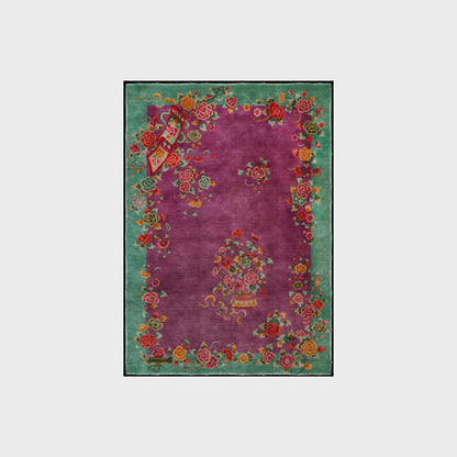 Tappeto antiscivolo lavabile morbido Vintage Rose