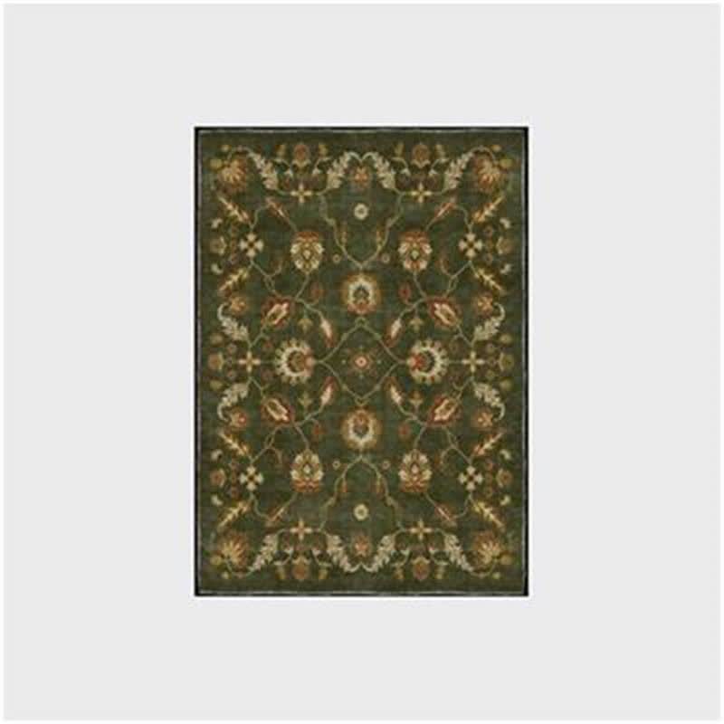Tappeto antiscivolo per interni ed esterni con motivo floreale Paisley
