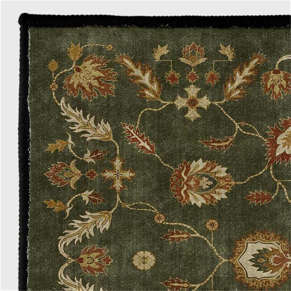 Tappeto antiscivolo per interni ed esterni con motivo floreale Paisley