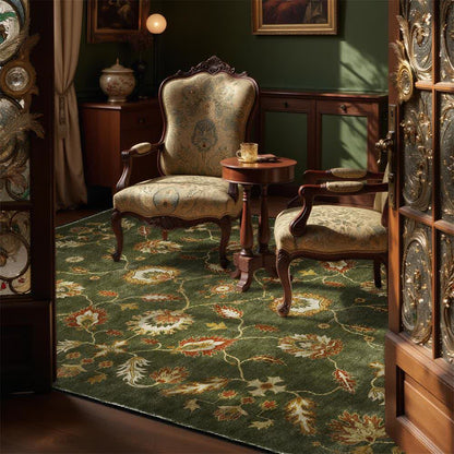 Tappeto antiscivolo per interni ed esterni con motivo floreale Paisley