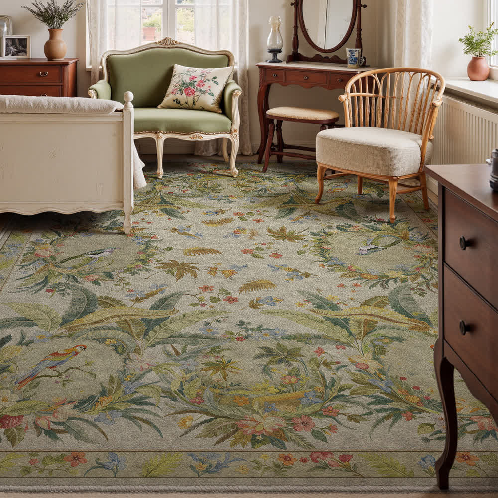 Tappeto antiscivolo Refresh Floral Bird