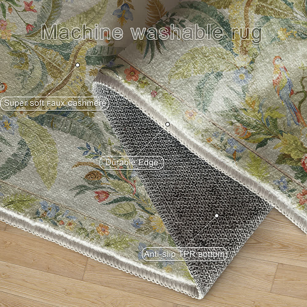 Tappeto antiscivolo Refresh Floral Bird