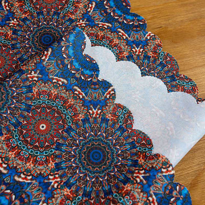 Tovaglia impermeabile e resistente all'usura con mandala bohémien