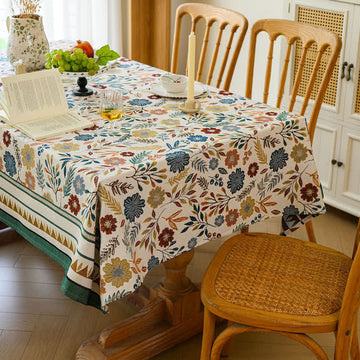 Tovaglia decorativa pastorale vintage in jacquard
