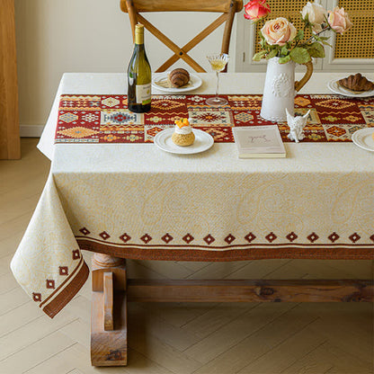 Tovaglia decorativa in stile marocchino jacquard