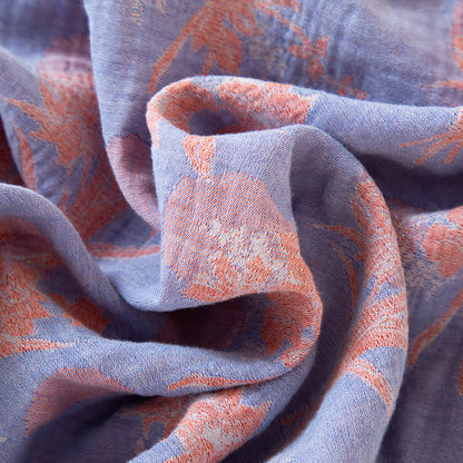Set da notte in garza di cotone Oriental Lily
