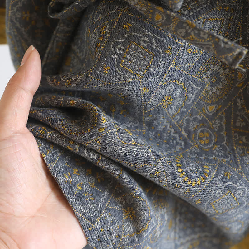 Pigiama unisex con kimono geometrico giapponese - image 9