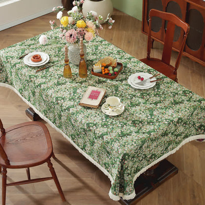 Tovaglia rettangolare rustica jacquard antipiega