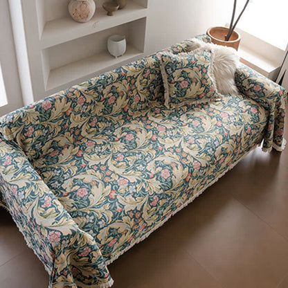 Copridivano in arazzo Jacquard Carnation