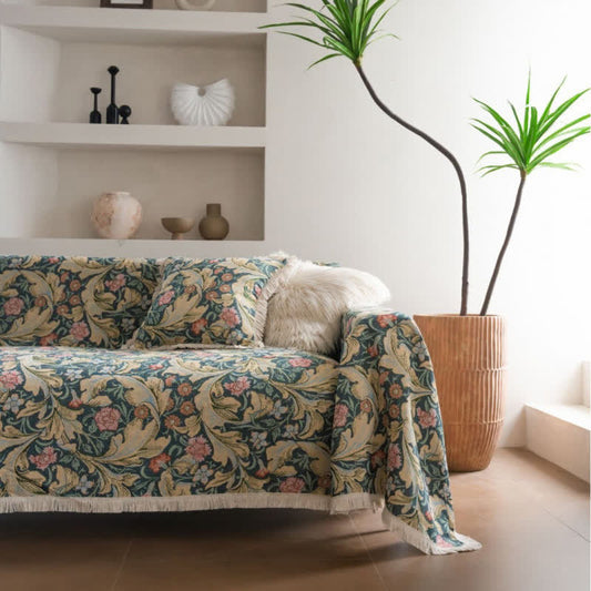 Copridivano in arazzo Jacquard Carnation
