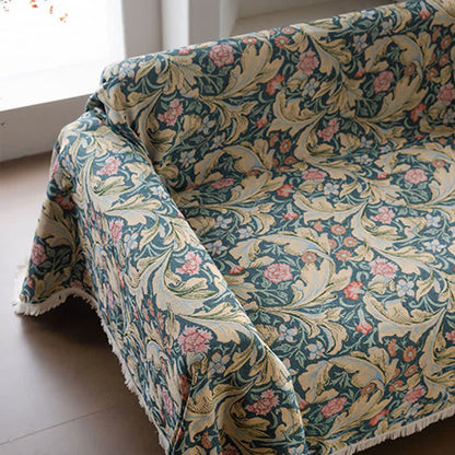 Copridivano in arazzo Jacquard Carnation