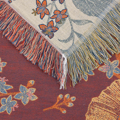Trapunta reversibile in garza di puro cotone Lotus