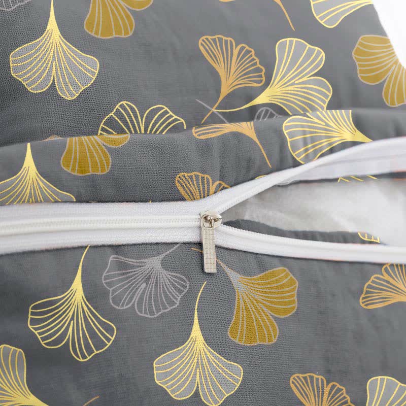 Federe quadrate in jacquard di cotone Ginkgo Biloba (2 pezzi) - image 32