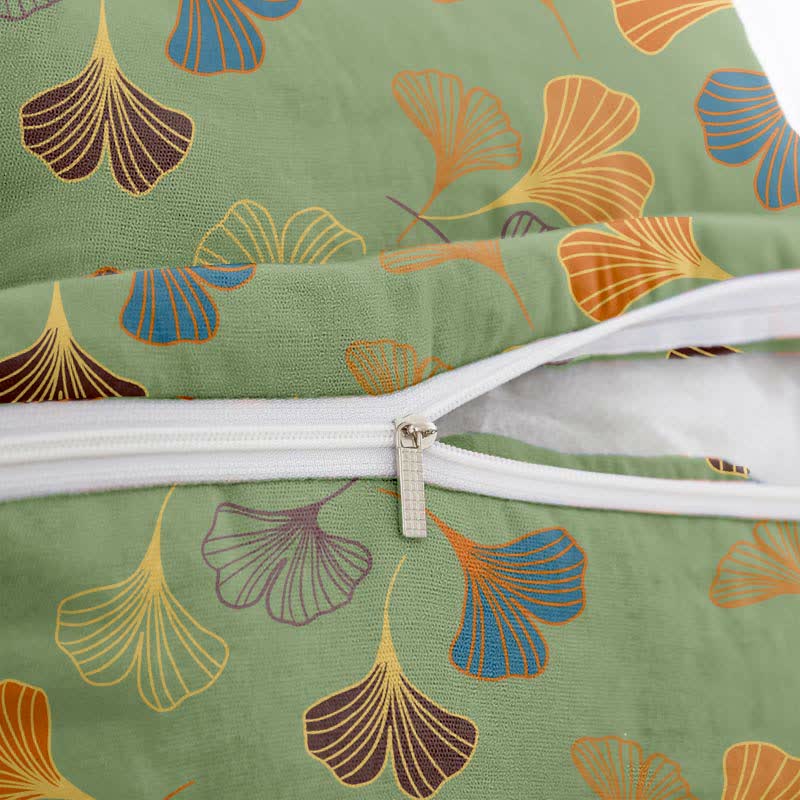 Federe quadrate in jacquard di cotone Ginkgo Biloba (2 pezzi) - image 20