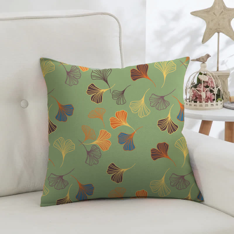 Federe quadrate in jacquard di cotone Ginkgo Biloba (2 pezzi) - image 18