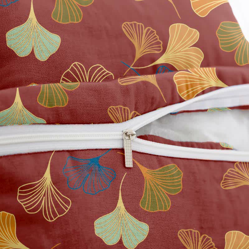 Federe quadrate in jacquard di cotone Ginkgo Biloba (2 pezzi) - image 24