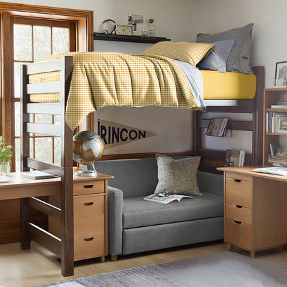 Set di biancheria da letto per dormitorio con copripiumino in cotone a quadri - image 3