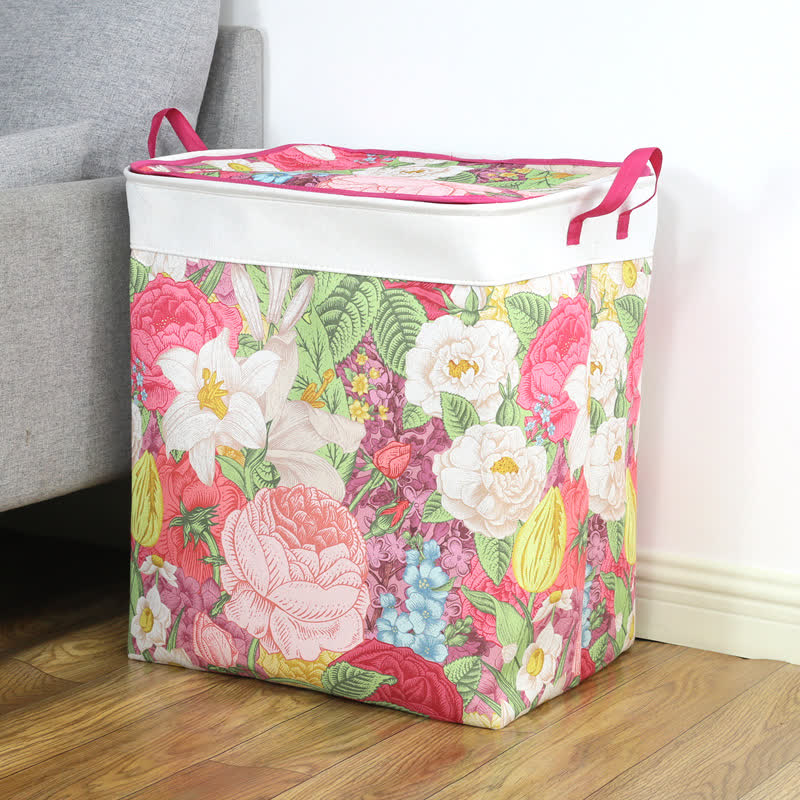 Borsa portaoggetti con cerniera a forma di foglia floreale - image 4