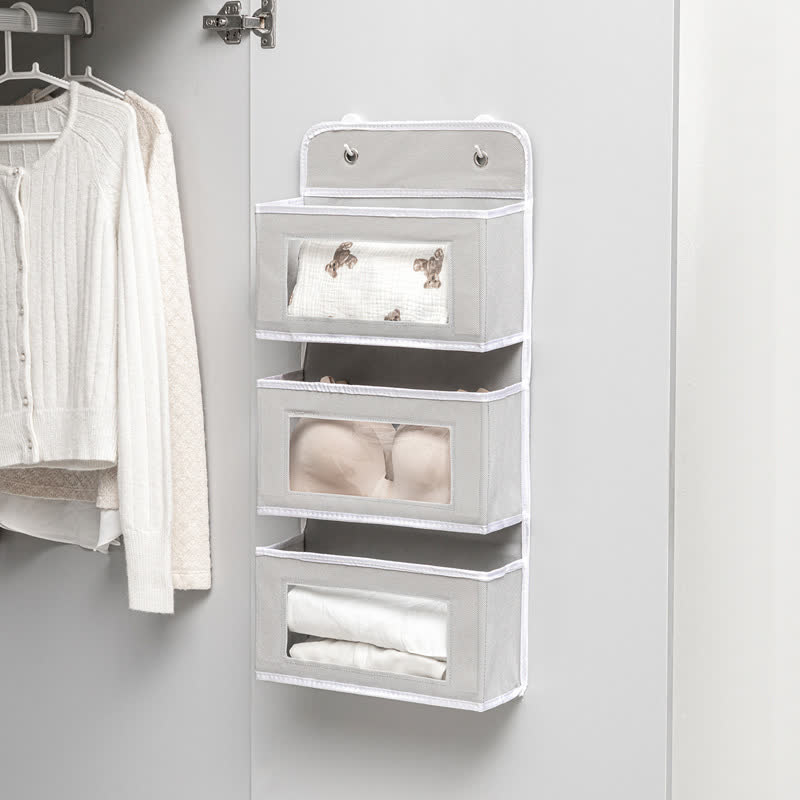 Organizzatore di stoccaggio multistrato sospeso per dormitorio - image 3