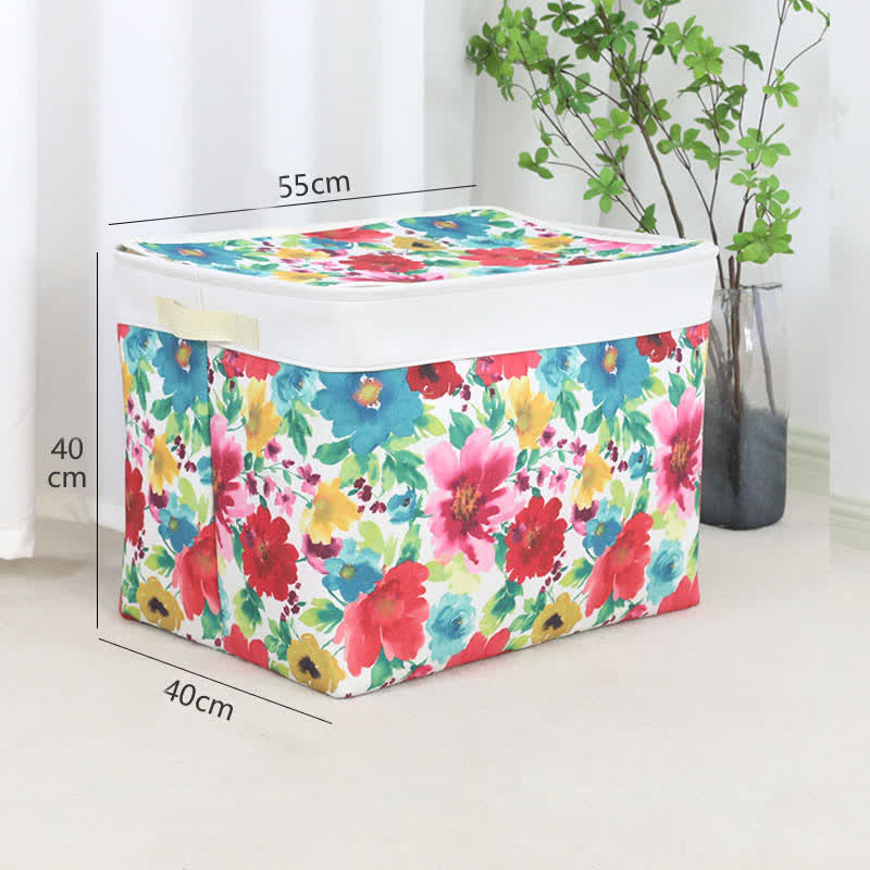 Borsa portaoggetti con cerniera a forma di fiore Gesang - 2 pezzi - 55cm x 40cm x 40cm - image 5