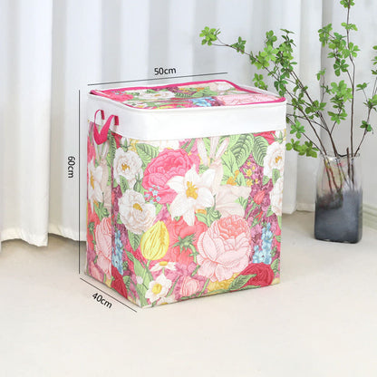 Borsa portaoggetti con cerniera a forma di foglia floreale - image 6