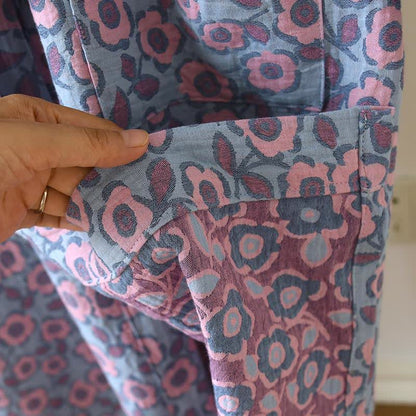 Kimono giapponese in cotone Begonia - image 12