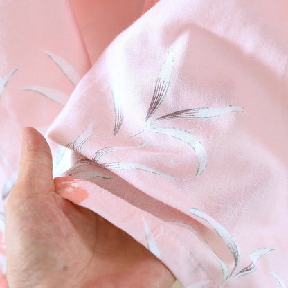 Kimono giapponese in cotone color fiore di pesco - image 10