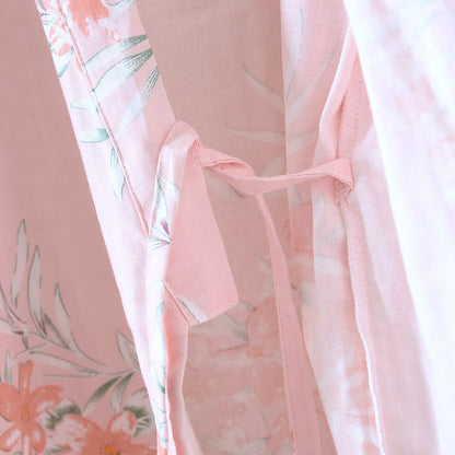 Kimono giapponese in cotone color fiore di pesco - image 13