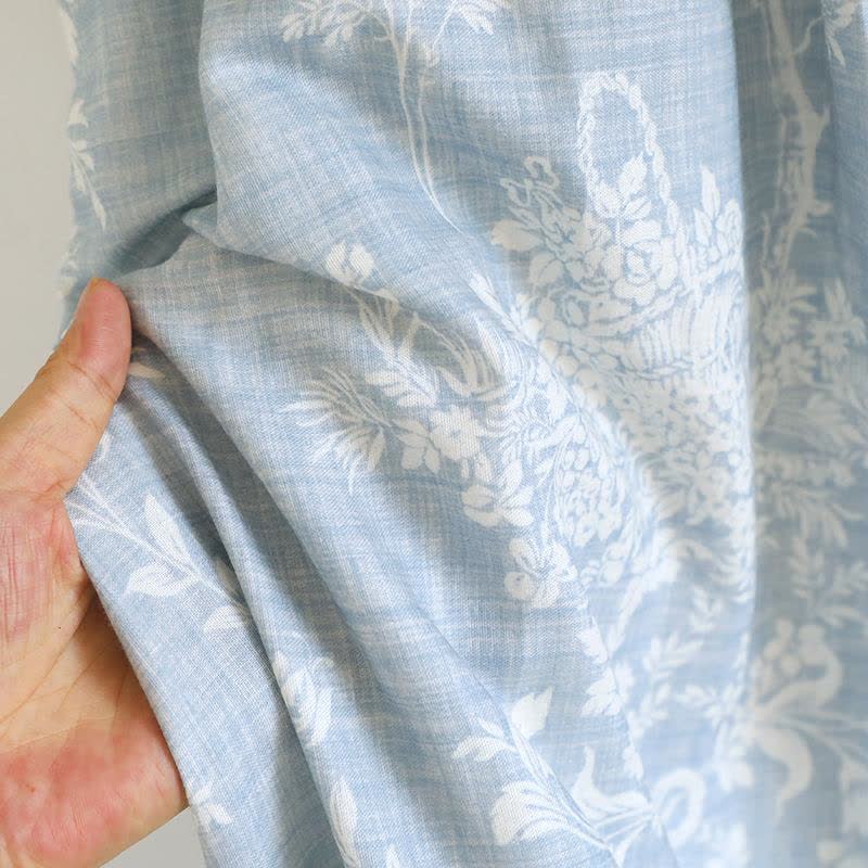 Camicia da notte imbottita in cotone con fiocco rosa - image 8