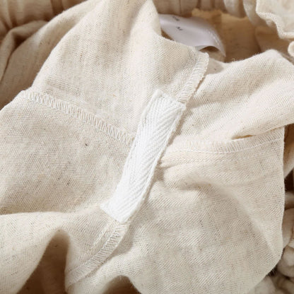 Pantaloncini da pigiama in lino e cotone naturale - image 7