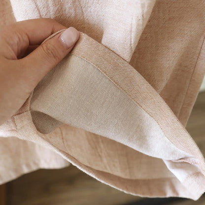 Pantaloni da salotto in cotone e lino coordinati per coppie - image 9