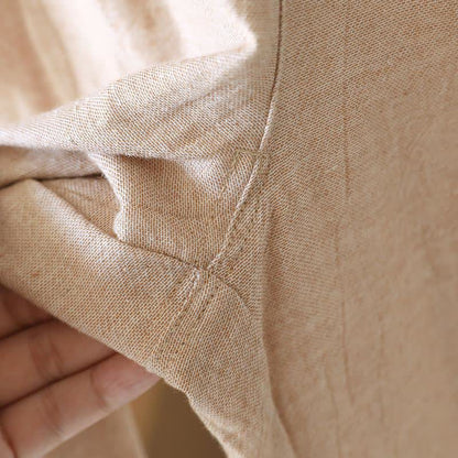 Pantaloni da salotto in cotone e lino coordinati per coppie - image 10