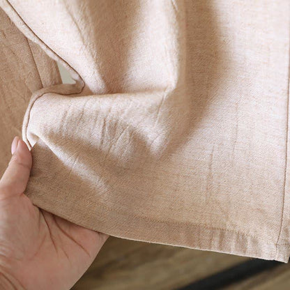 Pantaloni da salotto in cotone e lino coordinati per coppie - image 11