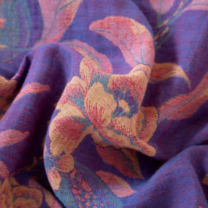 Pigiama in cotone con peonia e melograno in stile orientale - image 10