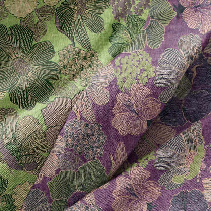 Kimono in garza di cotone color pesca - image 9